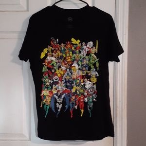 DC Comics Superhero and Villan T-Shirt